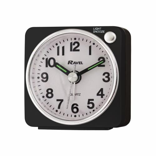 Ravel Mini Alarm Clock Black RC018