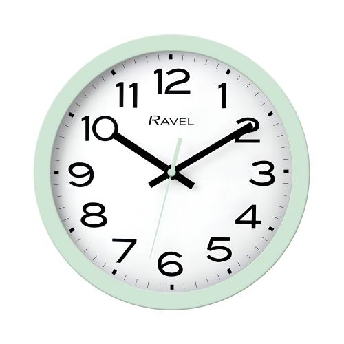 Ravel 25cm Sage Green Wall Clock RWC25.11