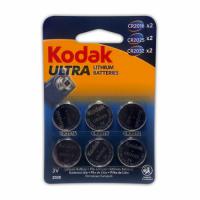 Kodak 6pk Lithium Coin Batteries