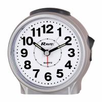 Ravel RC013 Silver Sweep Alarm Clock