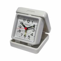 Champion White Folding Alarm Clock
