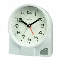 Acctim Leon White Alarm Clock 14042